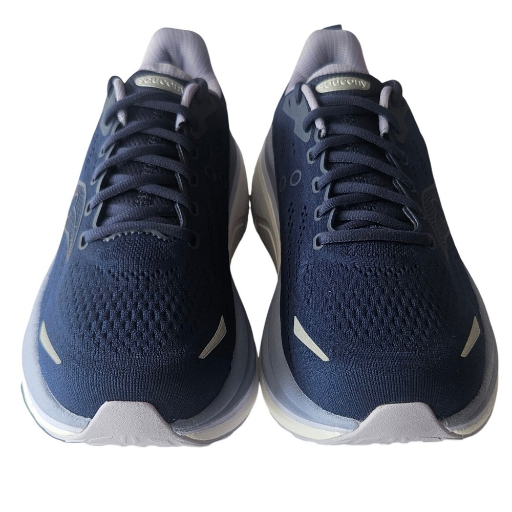 Saucony Hurricane 25 Womens Running Shoes Navy Aster S11026-208 Size 10 NEW - Picture 3 of 4
